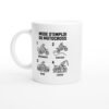 Mug Mode d&rsquo;Emploi du Motocross Démarrer Sauter Boue Laver