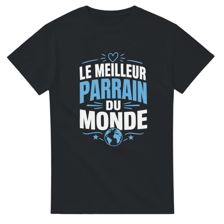 T shirt Le Meilleur Parrain du Monde