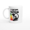 Mug Je Fonctionne Grâce Au Triathlon