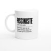 Mug Pisciniste Personne Qui Ne Se Baigne Jamais Dans les Piscines Qu&rsquo;il Construit