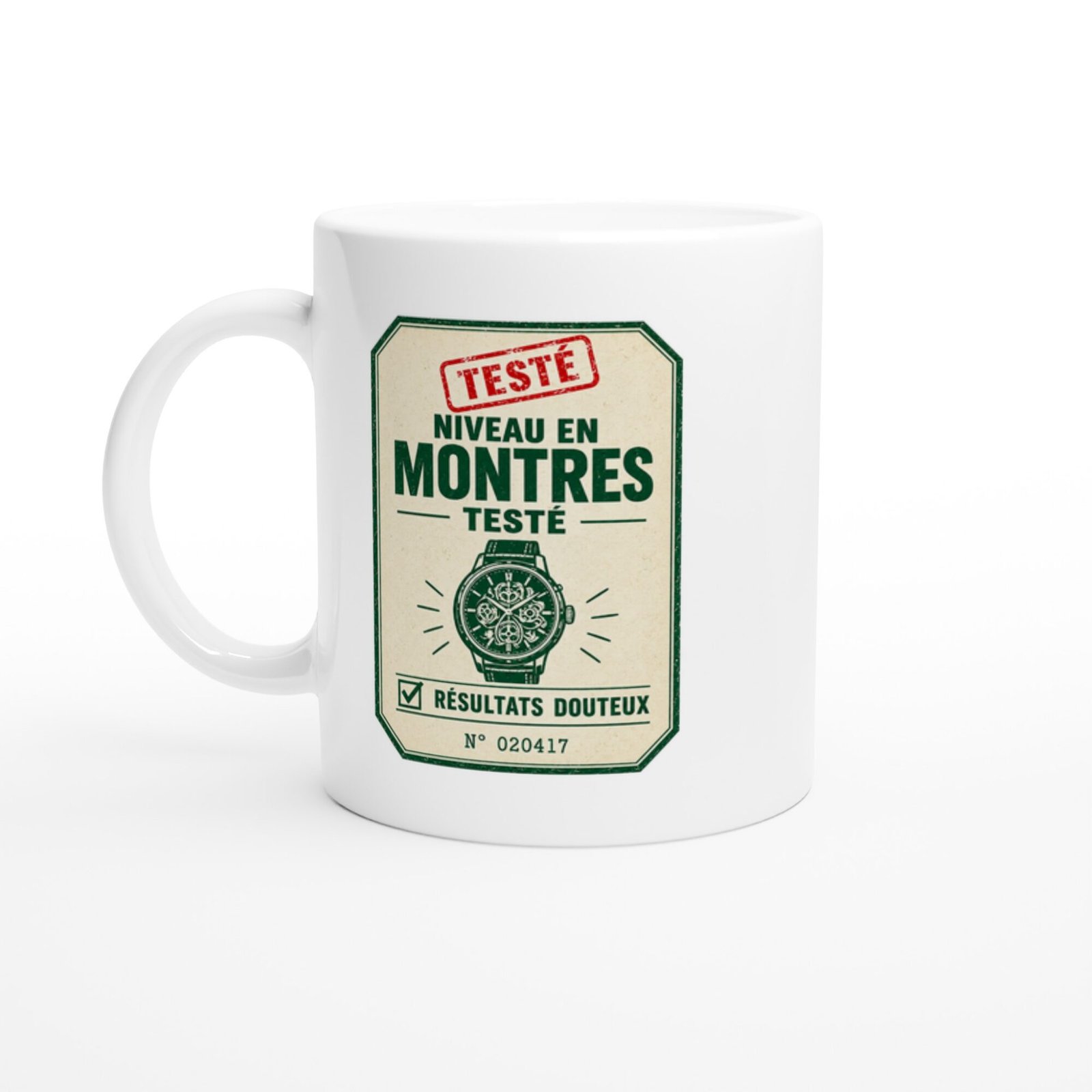 Mug Niveau En Montres Testé Résultats Douteux