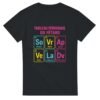 T shirt Tableau Périodique du Fêtard Soirée Verre Après Veille Lendemain Dernier Verre