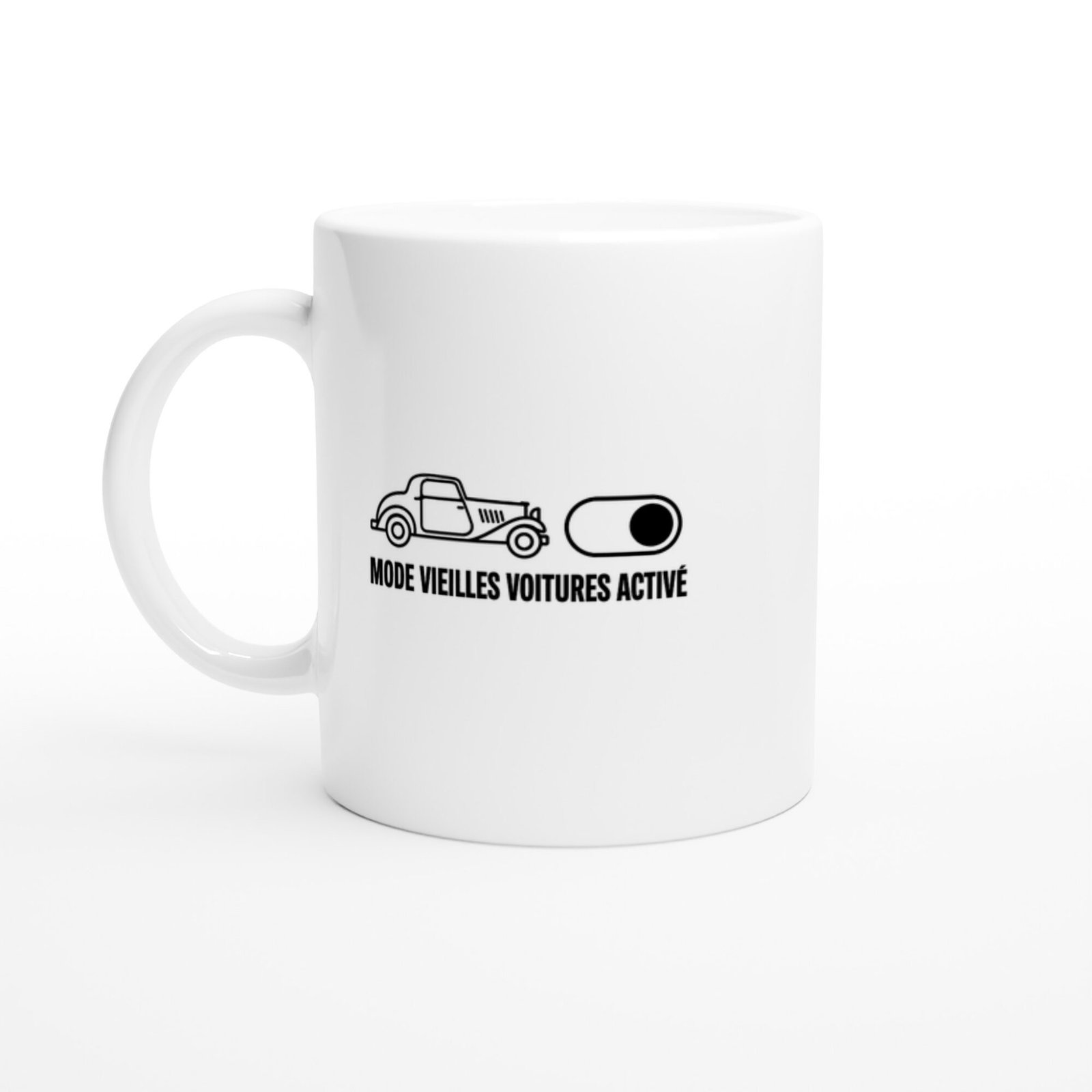 Mug Mode Vieilles Voitures Activé
