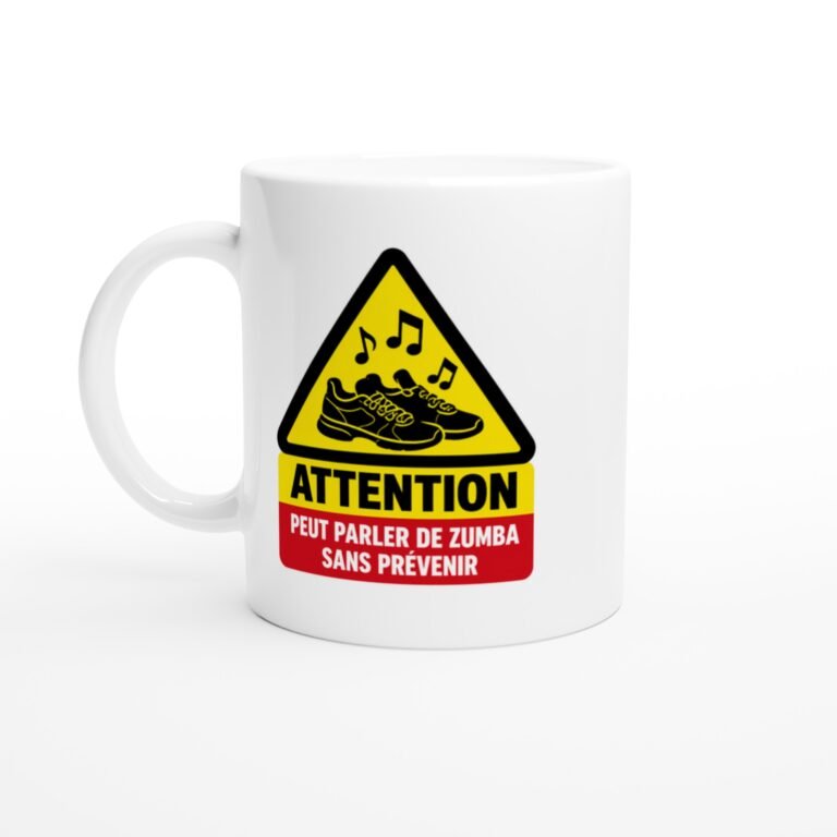 Mug Attention Peut Parler De Zumba Sans Prévenir
