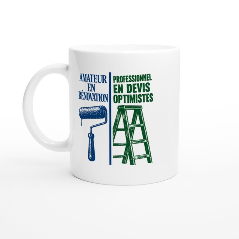 Mug Amateur En Rénovation Professionnel En Devis Optimistes