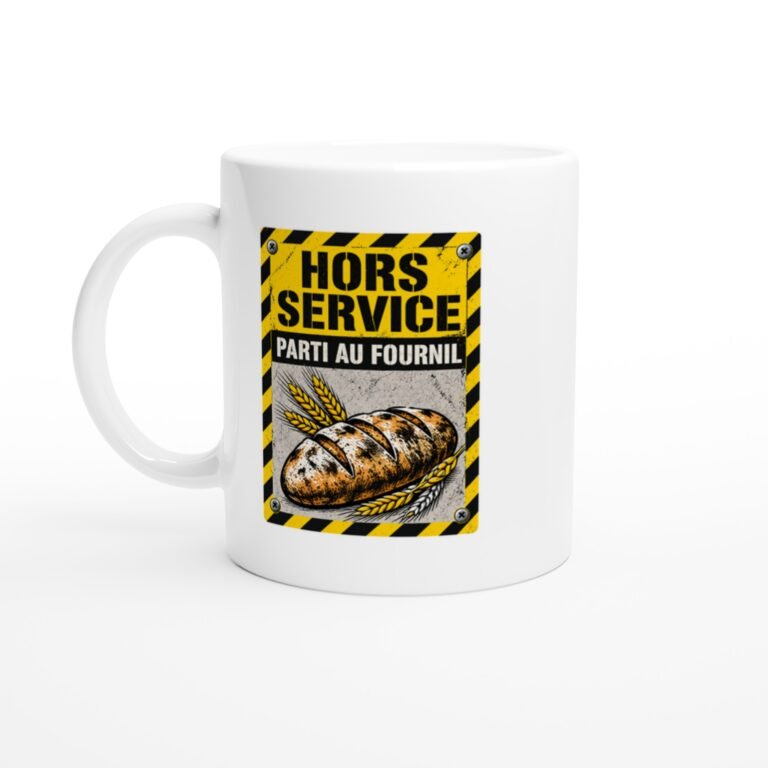 Mug Boulangerie Hors Service Parti Au Fournil