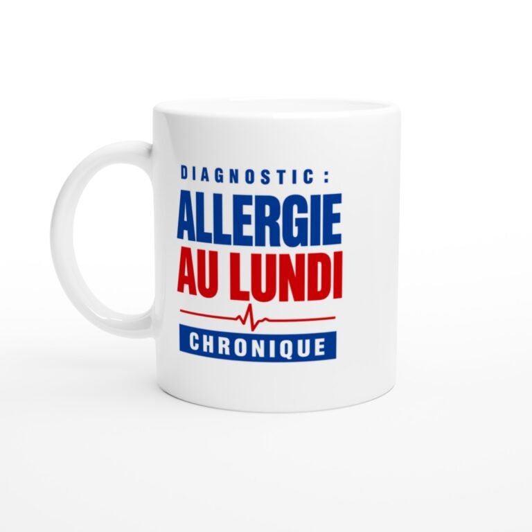 Mug Diagnostic Allergie au Lundi Chronique