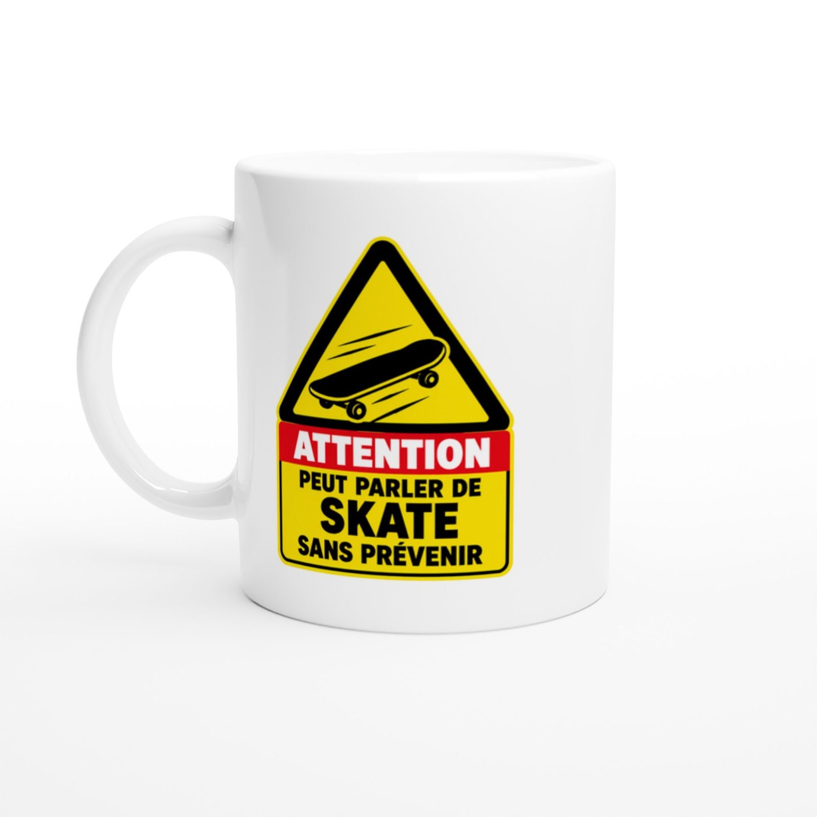 Mug Attention Peut Parler De Skate Sans Prévenir