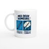 Mug Mes Deux Humeurs Jouer De La Clarinette Penser À La Clarinette