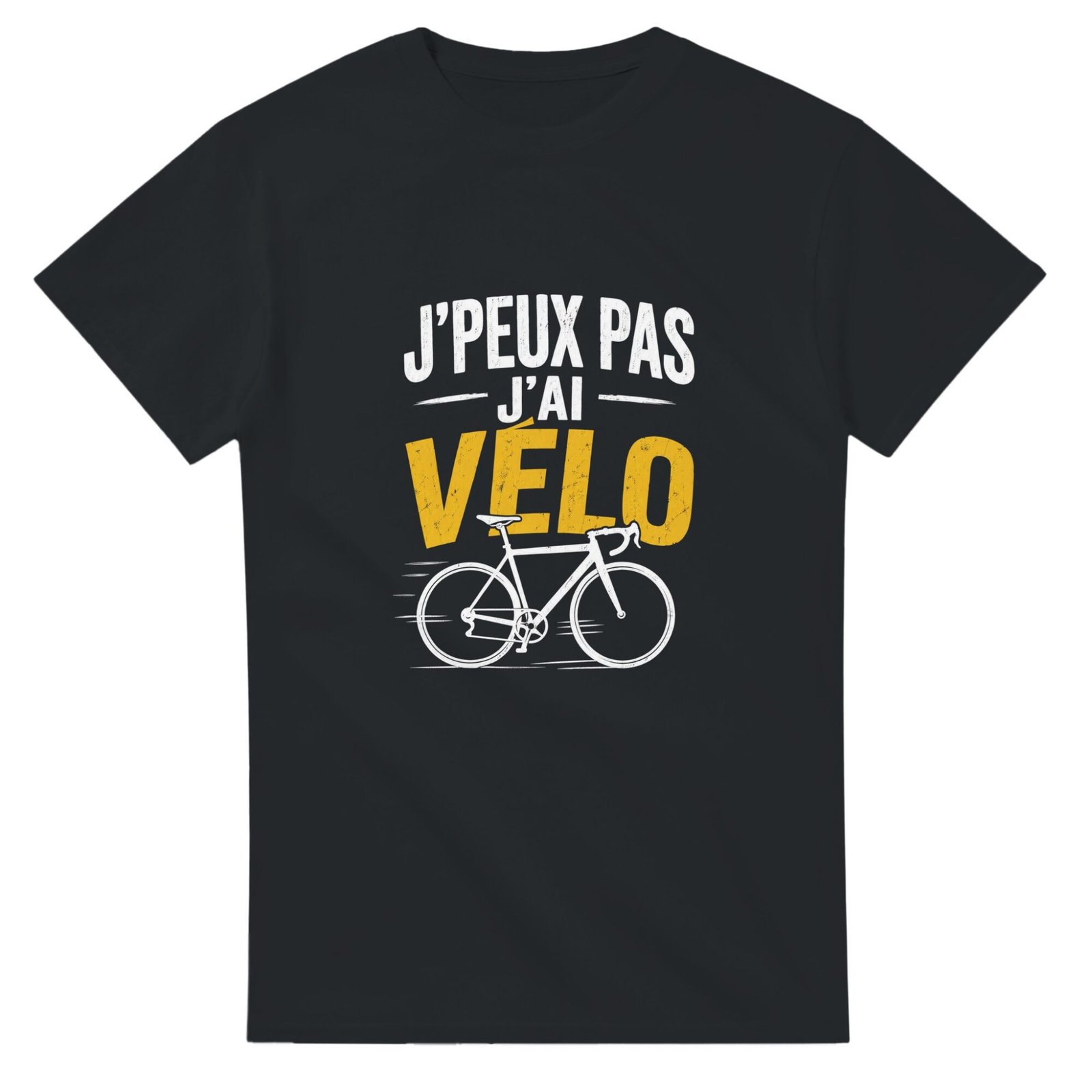 T shirt J&rsquo;Peux Pas J&rsquo;Ai Vélo