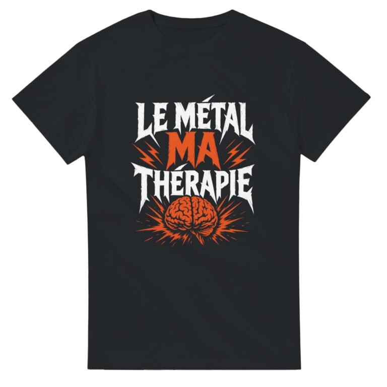 T shirt Le Métal Ma Thérapie