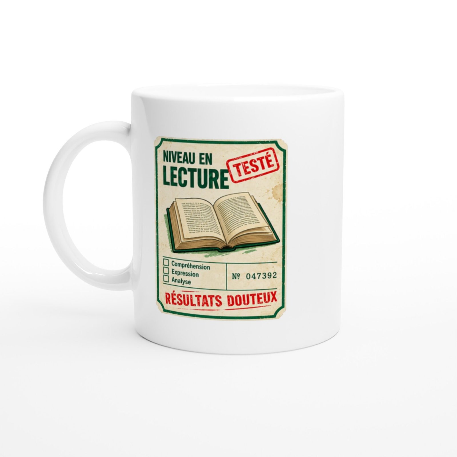 Mug Niveau En Lecture Testé Résultats Douteux