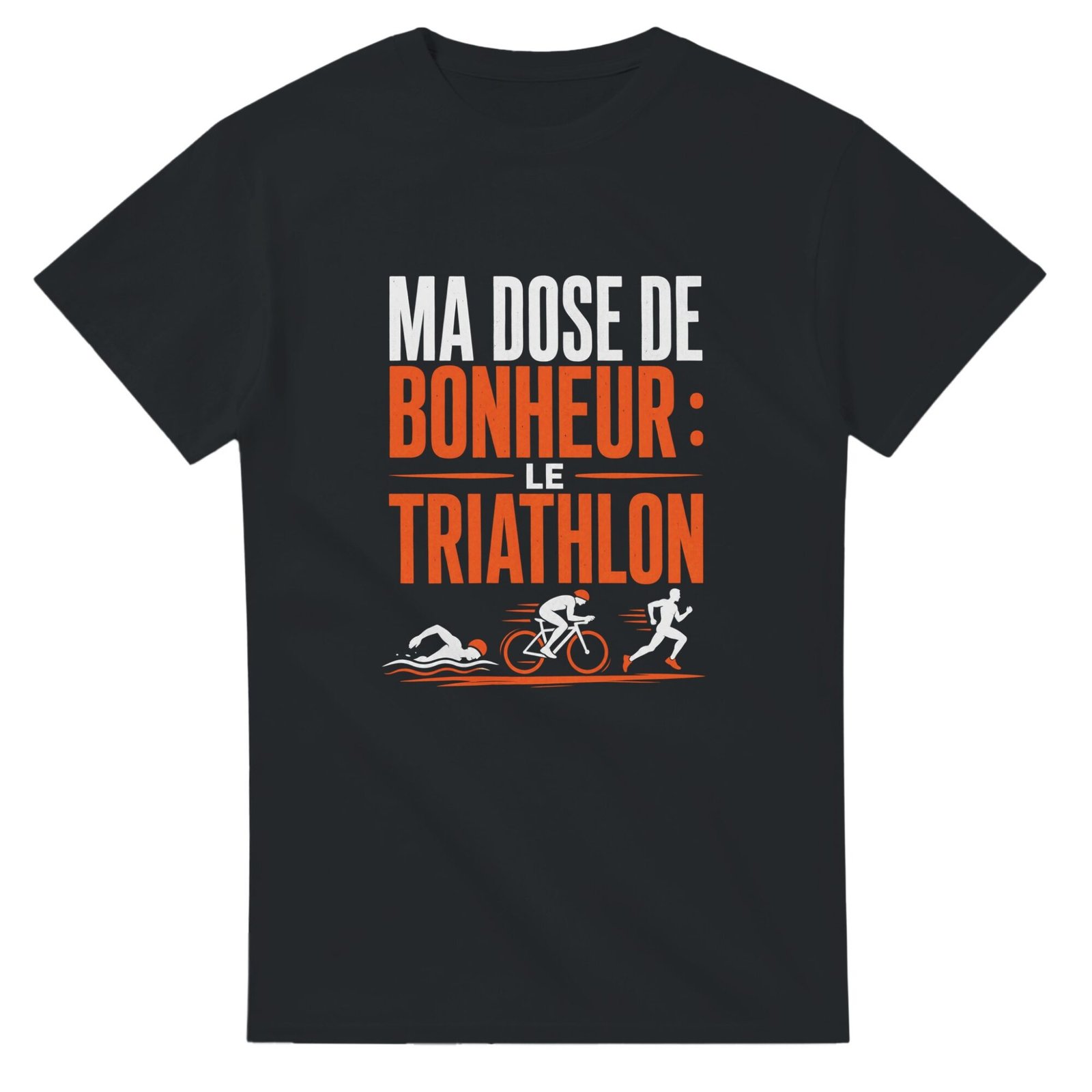 T shirt Ma Dose de Bonheur le Triathlon