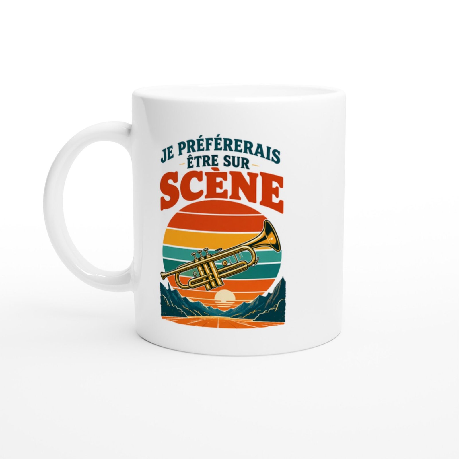 Mug Trompette Je Préférerais Être Sur Scène