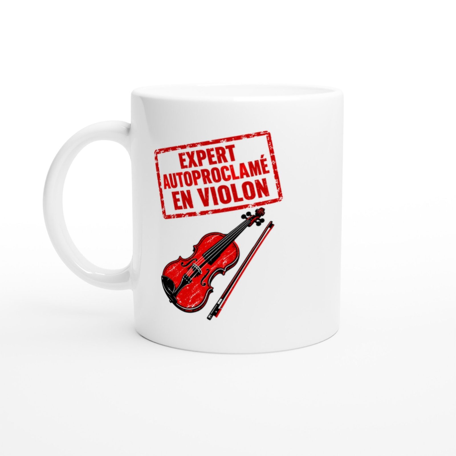 Mug Expert Autoproclamé En Violon
