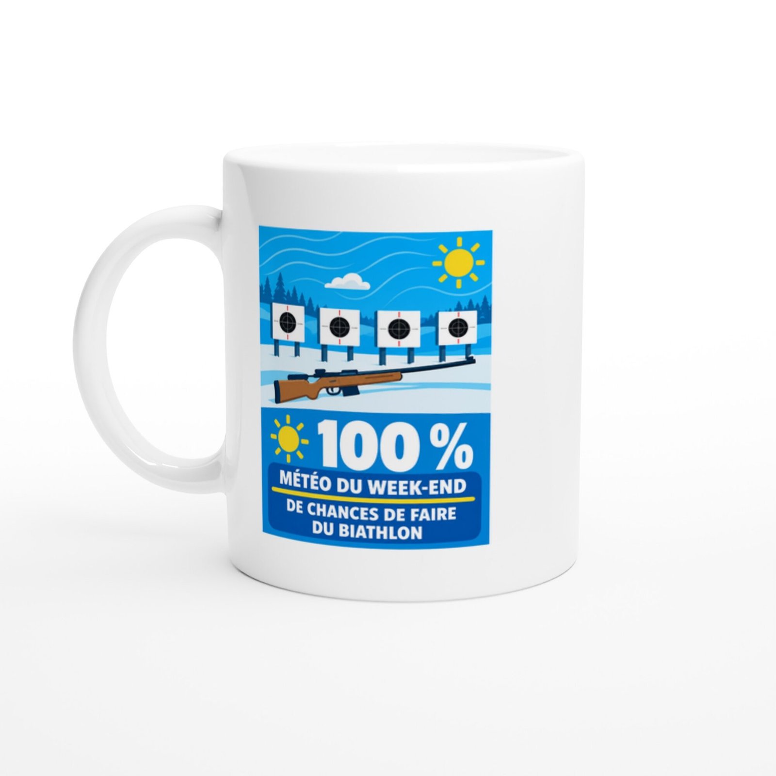 Mug Météo Du Week-End 100 % De Chances De Faire Du Biathlon