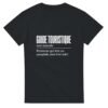 T shirt Guide Touristique Personne Qui Lève un Parapluie pour Être Suivi