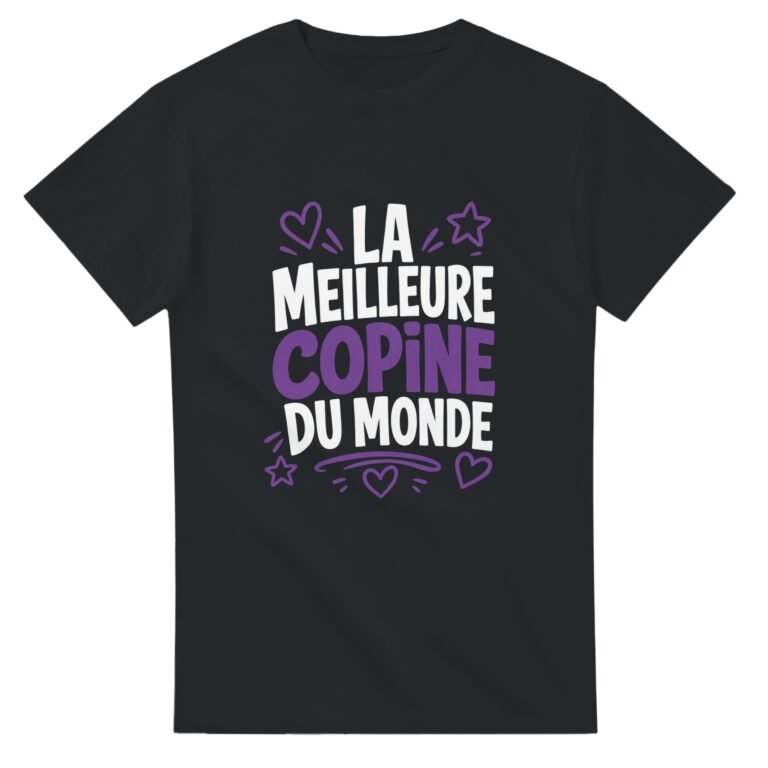 T shirt La Meilleure Copine du Monde