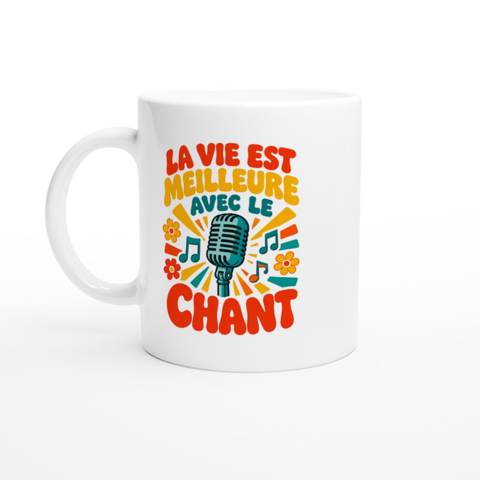 Mug Chant La Vie Est Meilleure Avec Le Chant