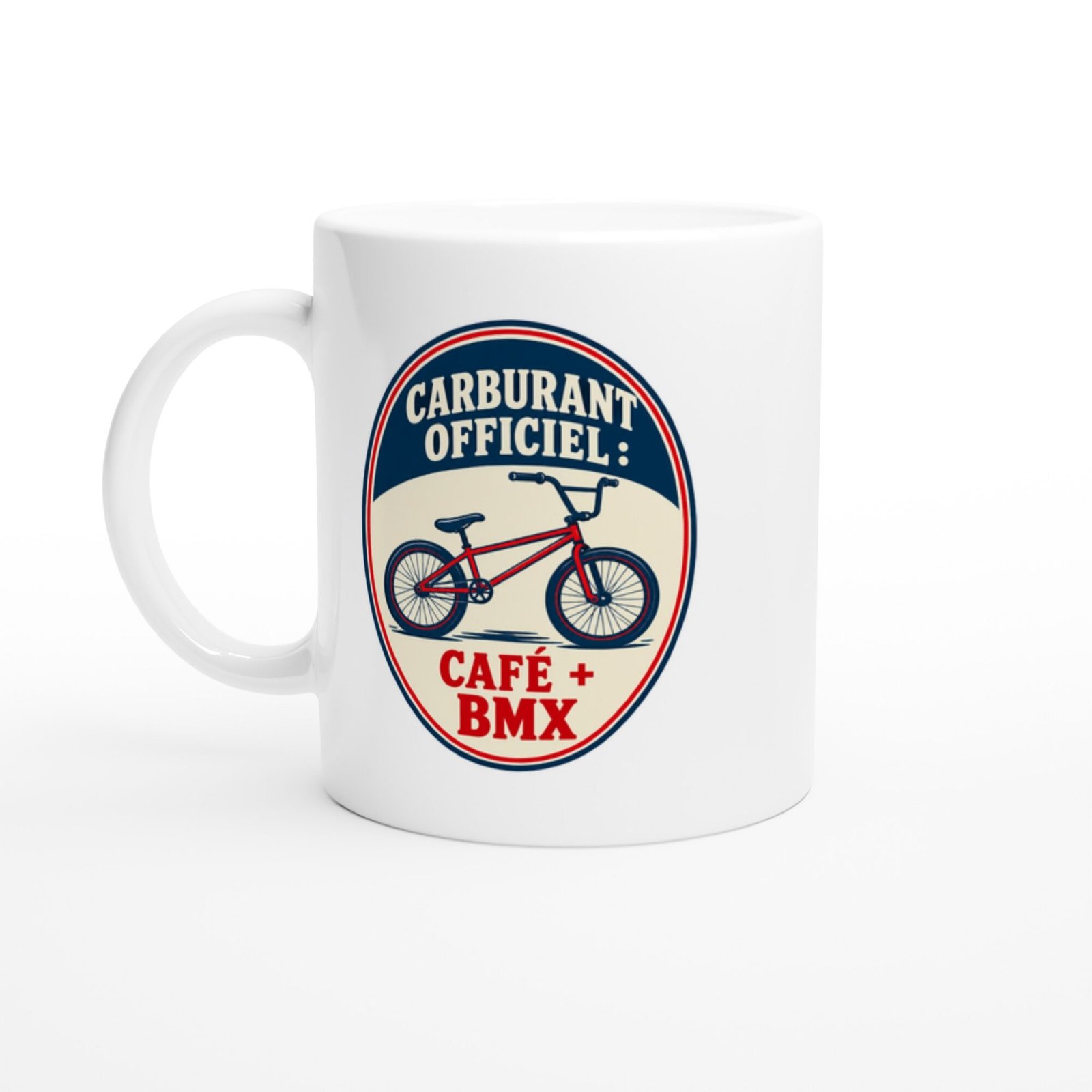 Mug Carburant Officiel Café + BMX
