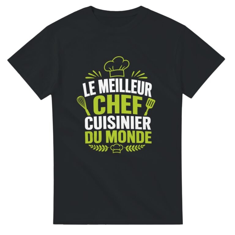 T shirt Le Meilleur Chef Cuisinier du Monde