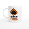 Mug Danger Risque Élevé de Radinerie Losange Plein