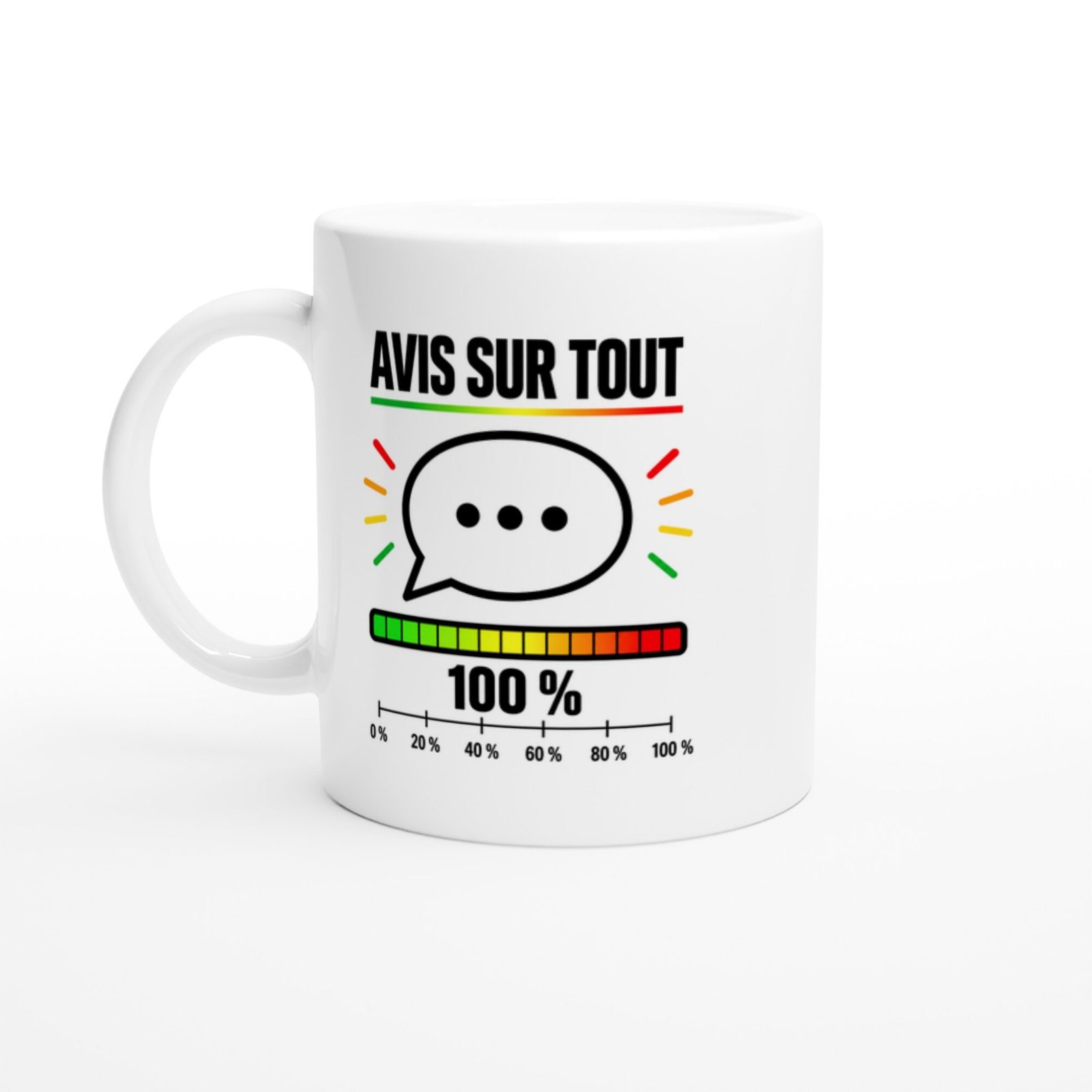 Mug Avis sur Tout 100 pour cent