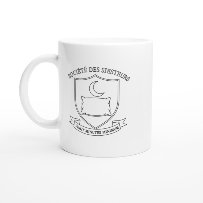 Mug Société des Siesteurs Vingt Minutes Minimum