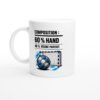 Mug Composition 60 % Hand 40 % Résine Partout