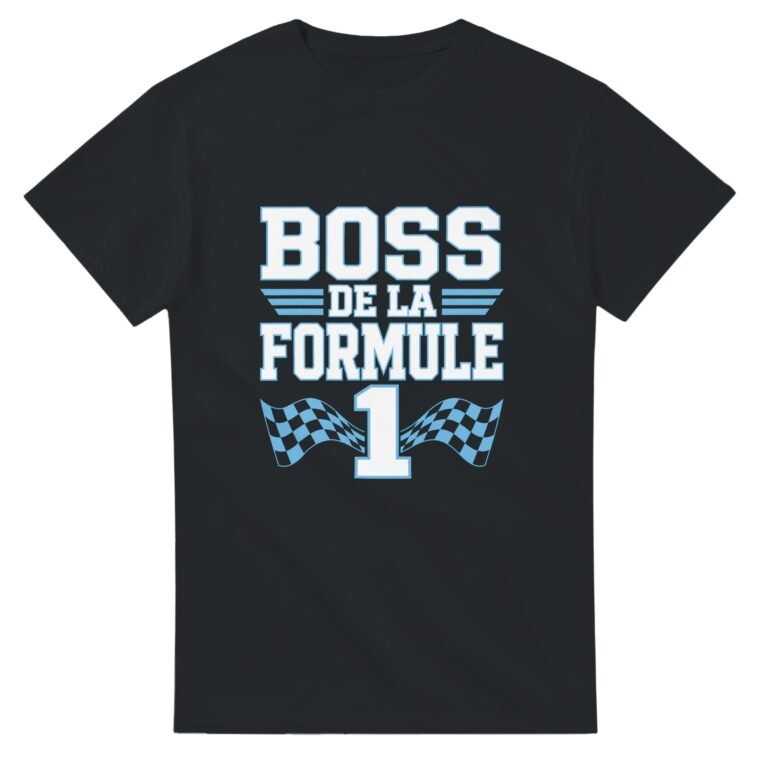T shirt Course Automobile Boss de la Formule 1