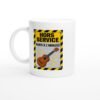 Mug Hors Service Parti À L&rsquo;Ukulélé