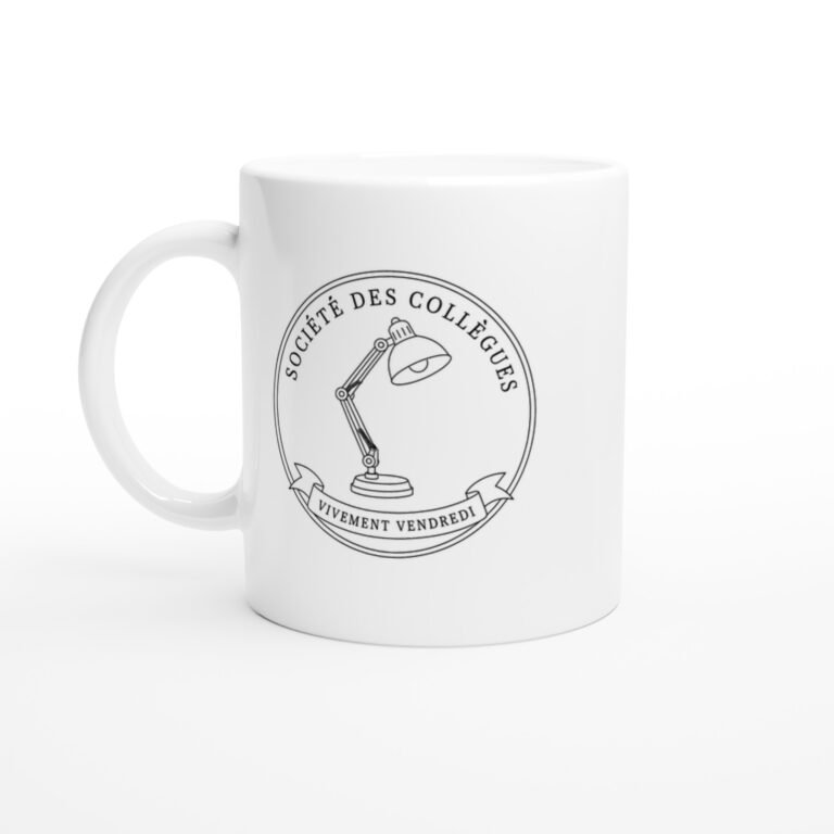 Mug Société des Collègues Vivement Vendredi