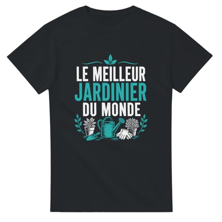 T shirt Le Meilleur Jardinier du Monde