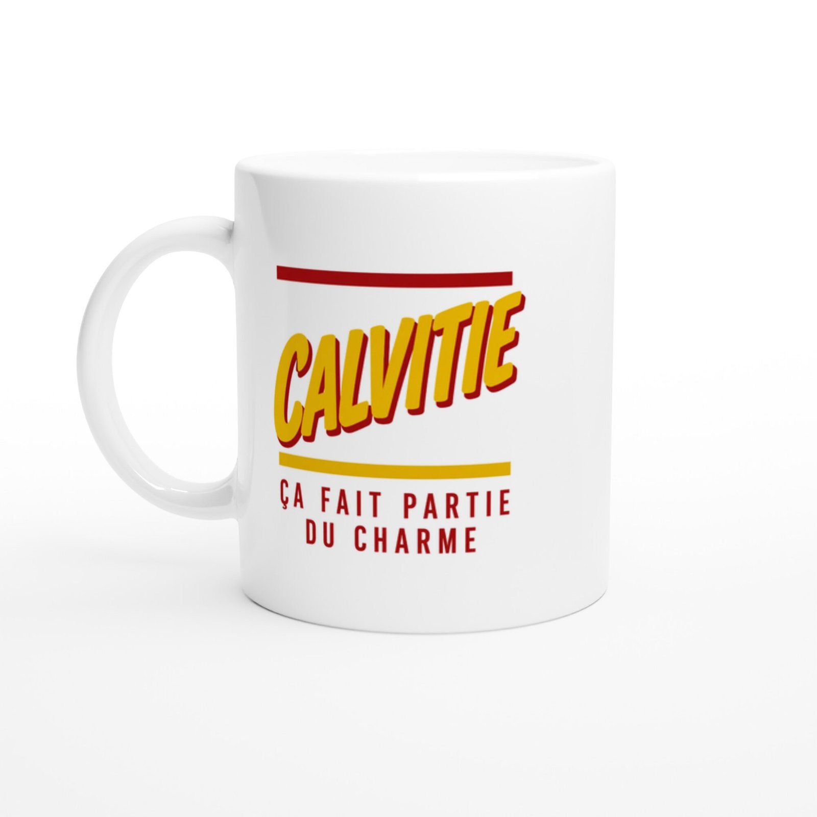Mug Calvitie Ça Fait Partie du Charme