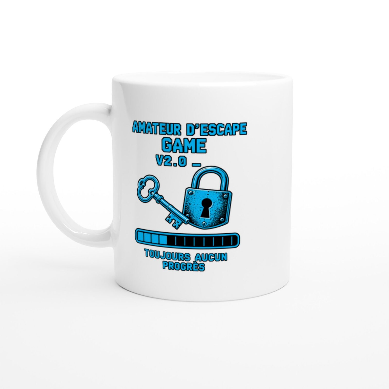 Mug Amateur D&rsquo;Escape Game V2.0 Toujours Aucun Progrès