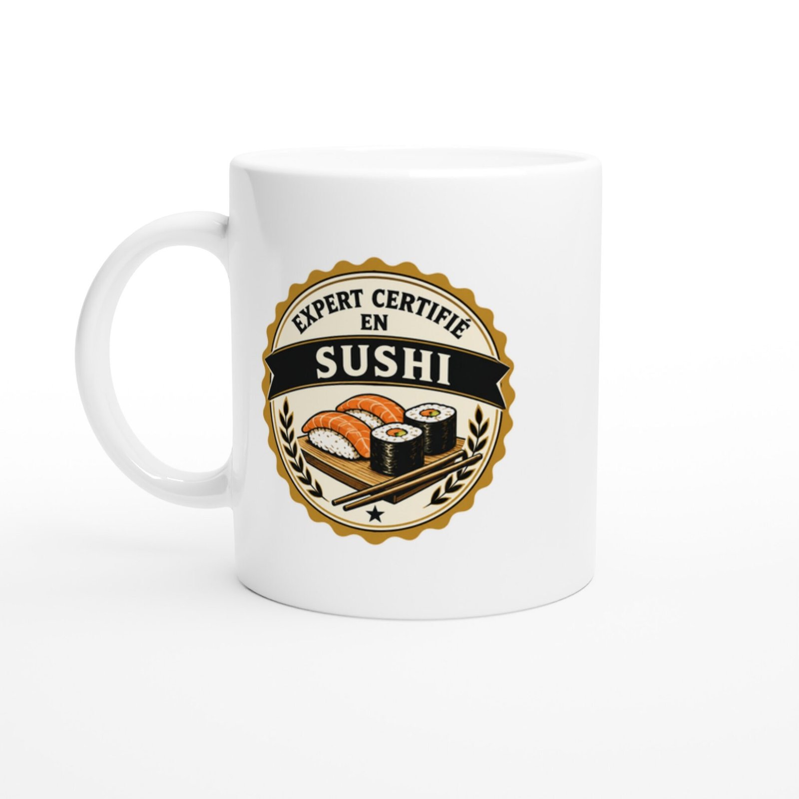 Mug Expert Certifié En Sushi