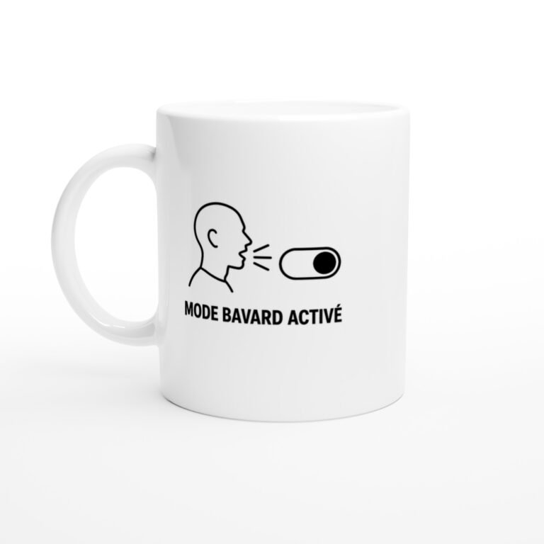 Mug Mode Bavard Activé