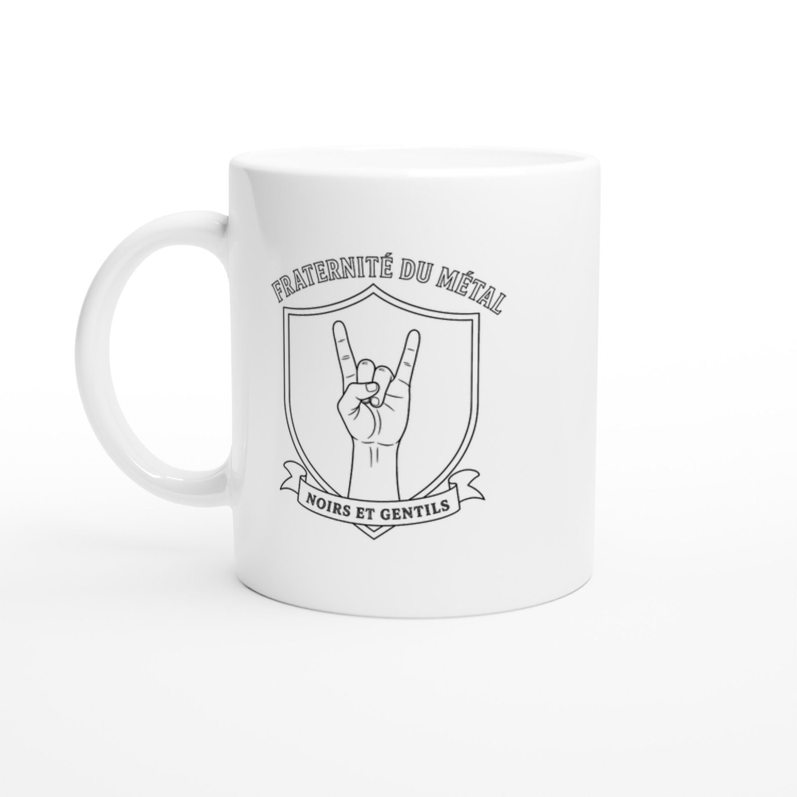 Mug Fraternité du Métal Noirs et Gentils