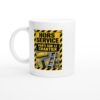 Mug Peinture Hors Service Parti Sur Le Chantier