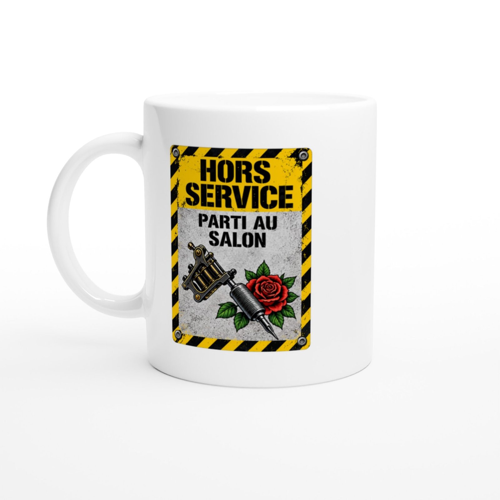 Mug Tatouage Hors Service Parti Au Salon