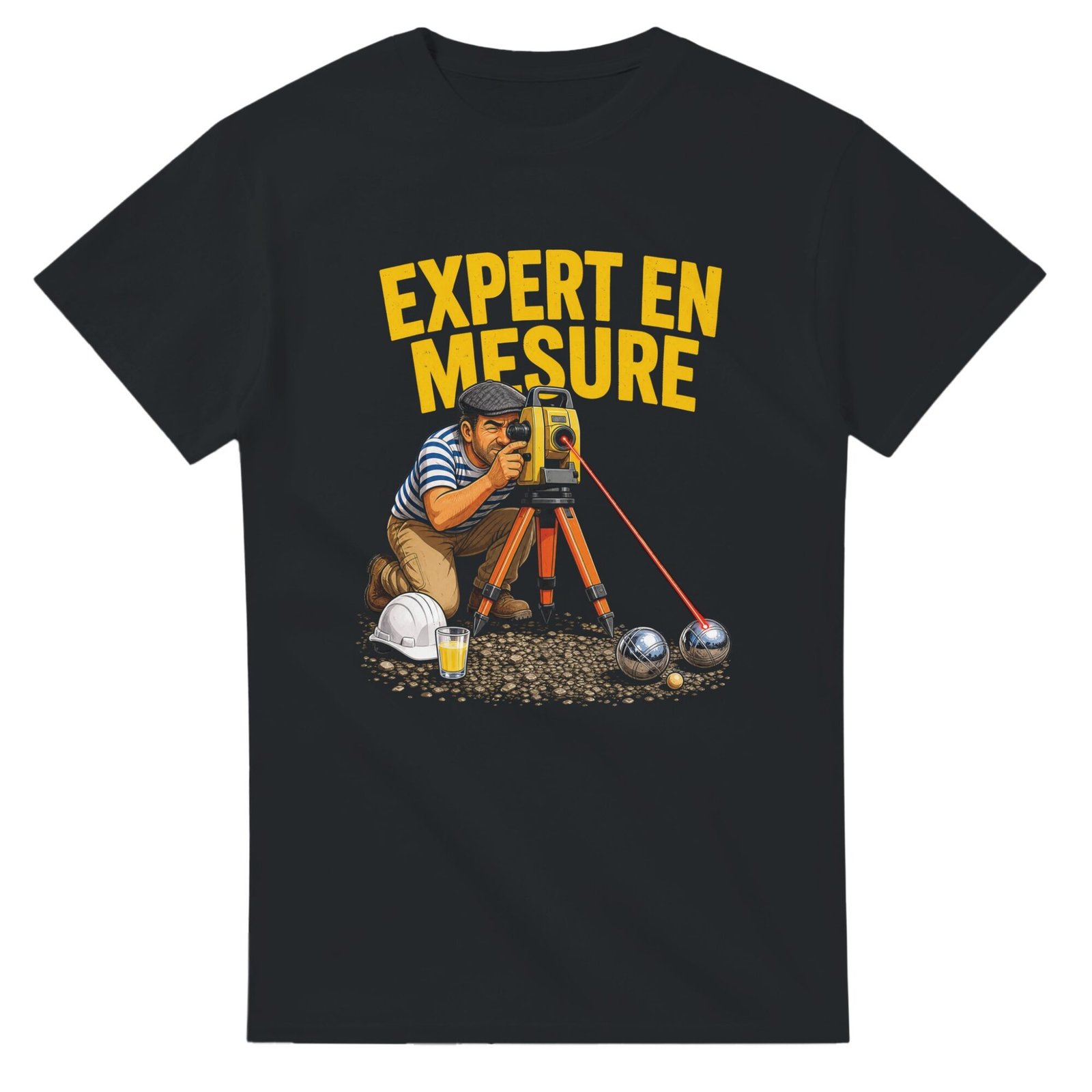 T shirt Pétanque Expert en Mesure