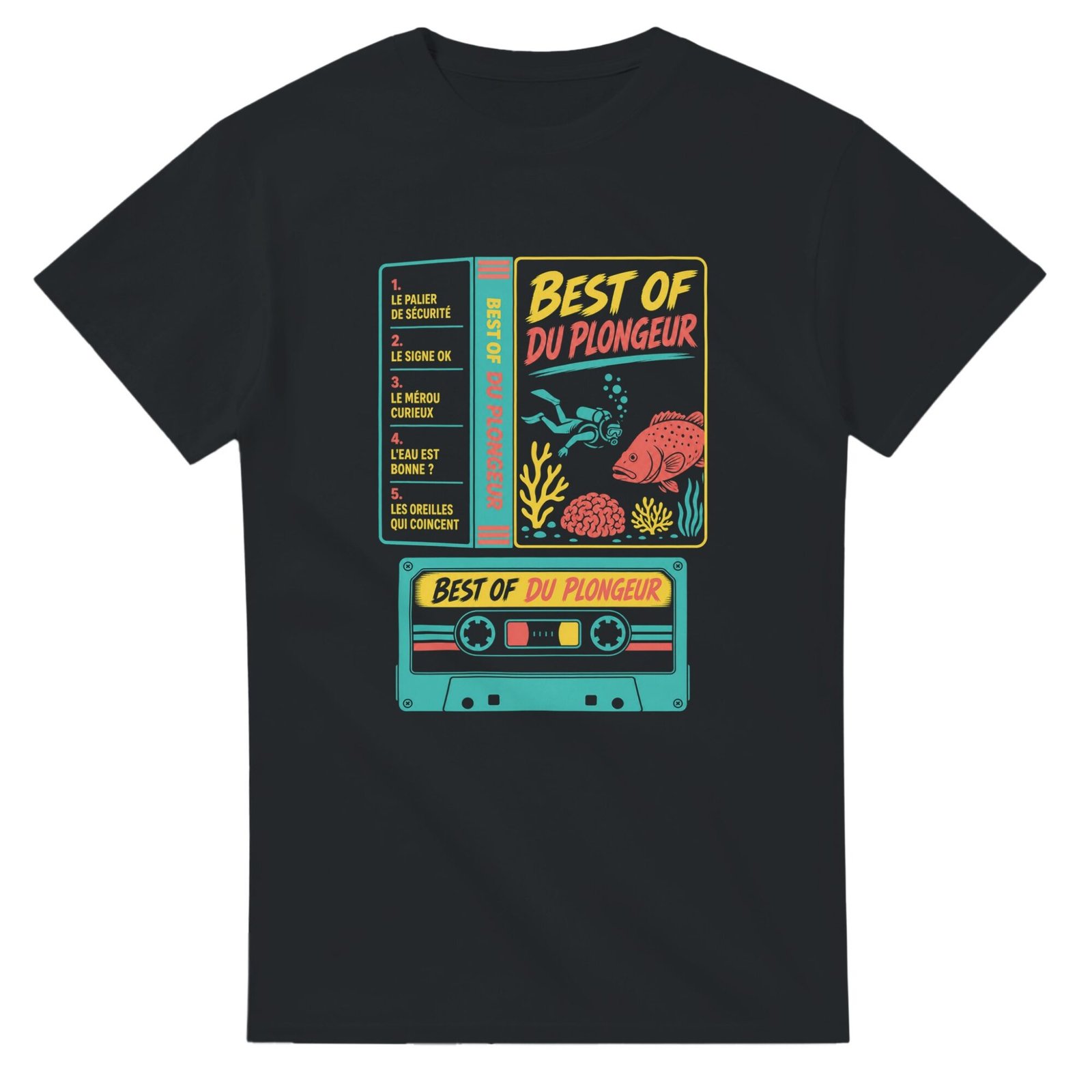 b0ca5a99-feda-4d3c-ad88-75ed4d6da824.jpg T shirt Best Of du Plongeur le Palier de Sécurité le Signe OK le Mérou Curieux l’Eau