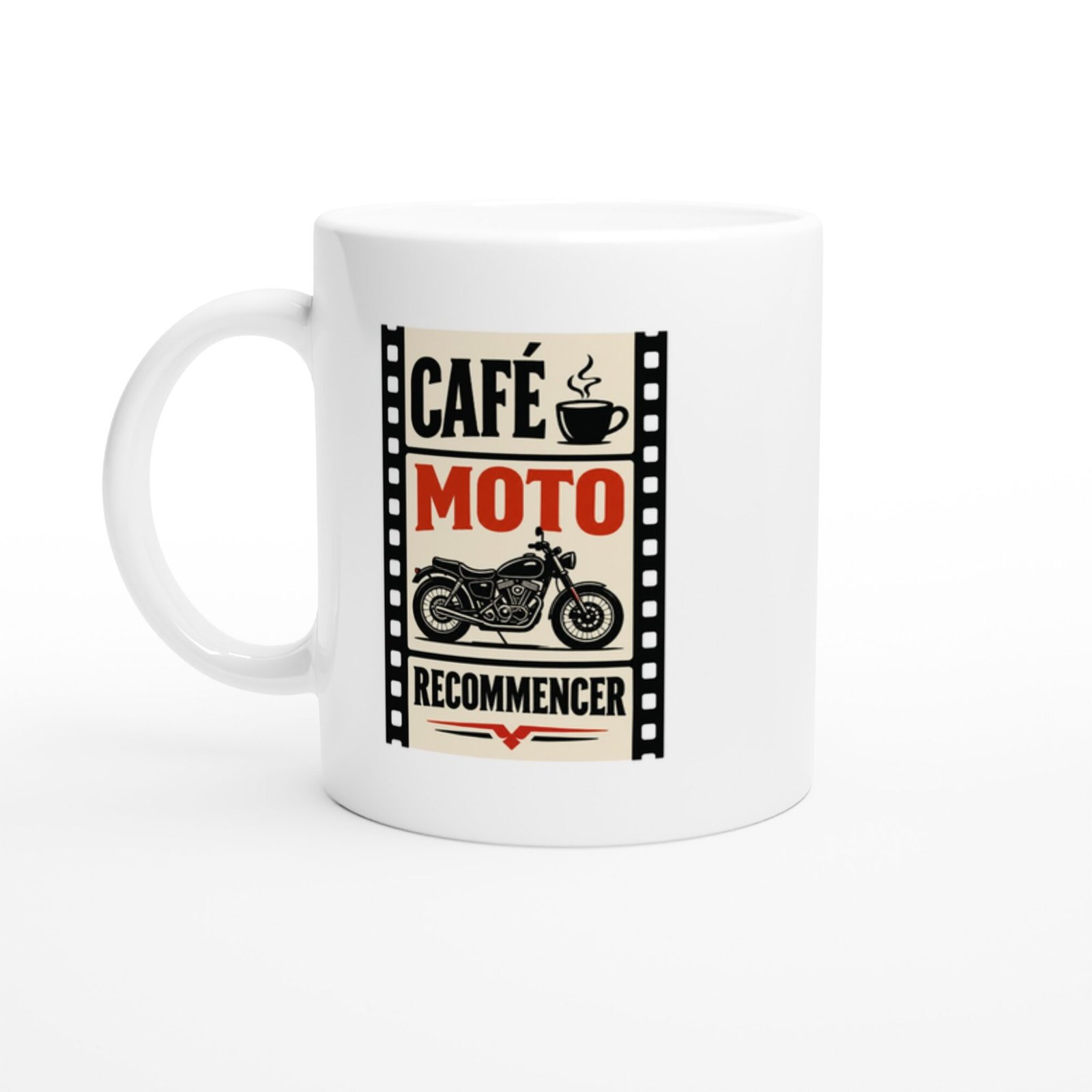 Mug Café Moto Recommencer