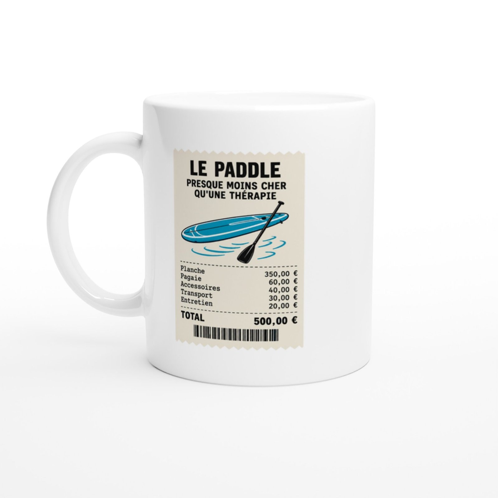 Mug Paddle Presque Moins Cher Qu&rsquo;Une Thérapie