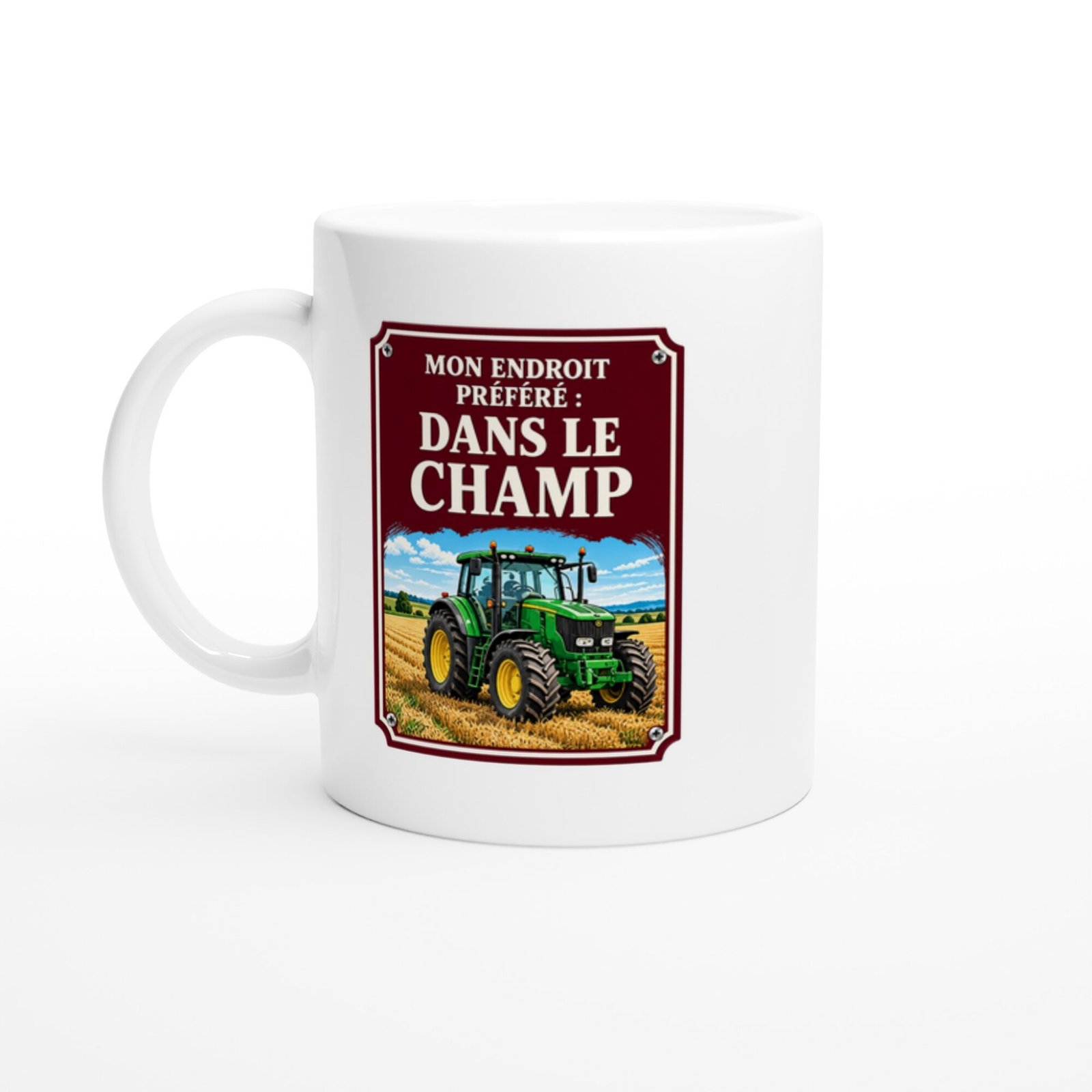 Mug Agriculture Mon Endroit Préféré Dans Le Champ