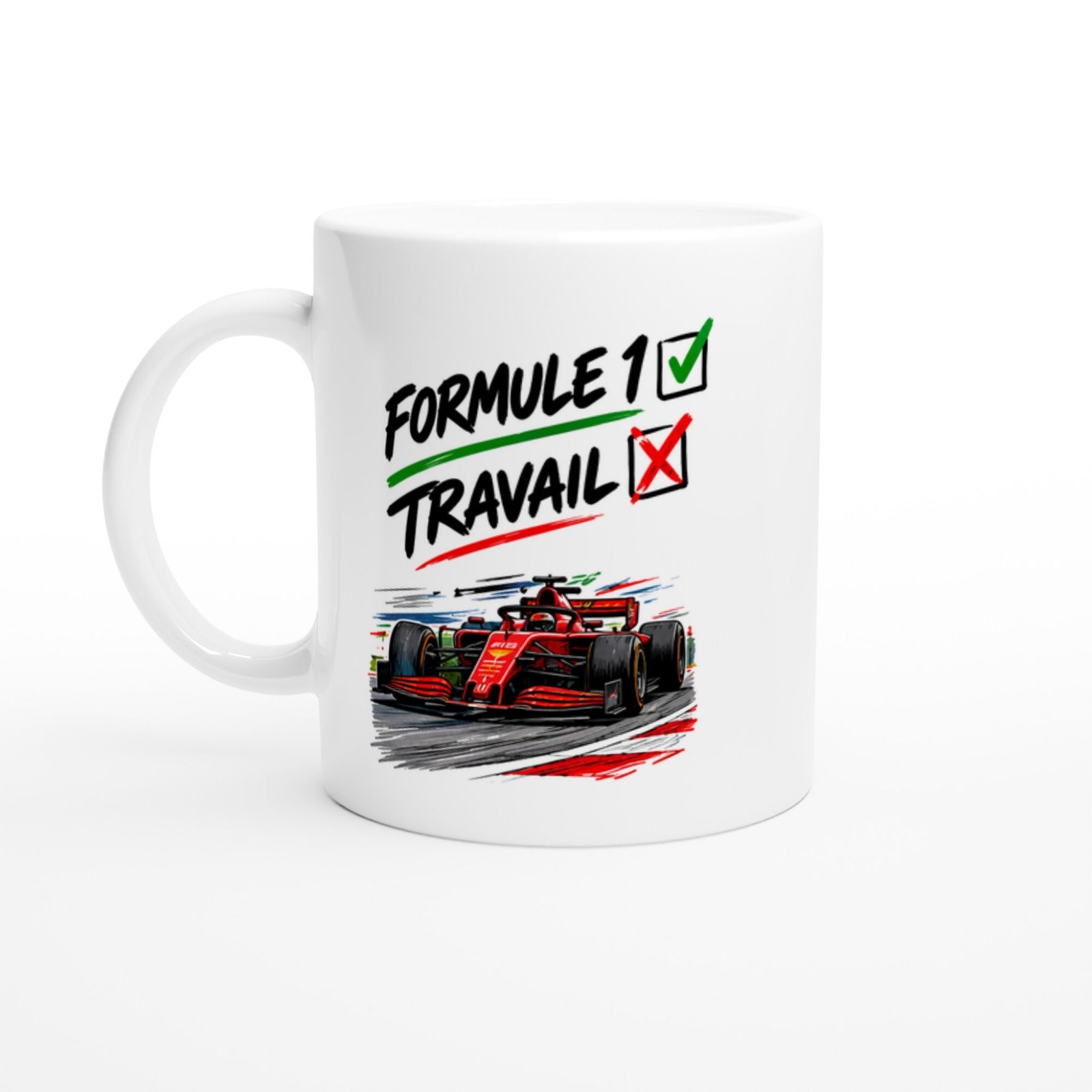 Mug Formule 1 Travail