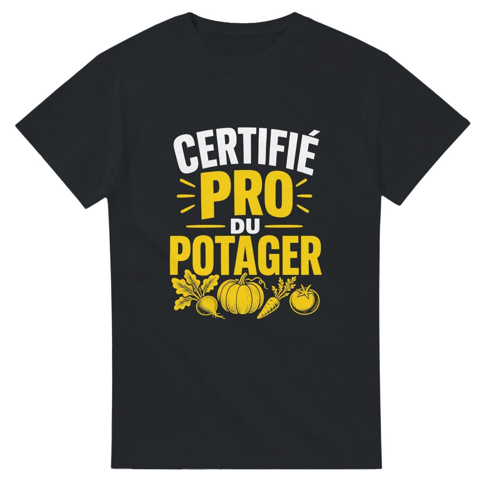 T shirt Certifié Pro du Potager