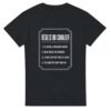 T shirt Règles du Cavalier le Cheval A Toujours Raison On Ne Passe Pas Derrière le Box