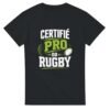 T shirt Certifié Pro du Rugby
