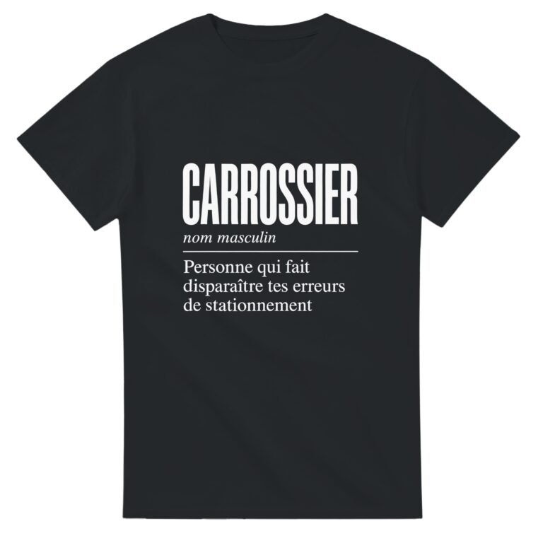 T shirt Carrossier Personne Qui Fait Disparaître Tes Erreurs de Stationnement